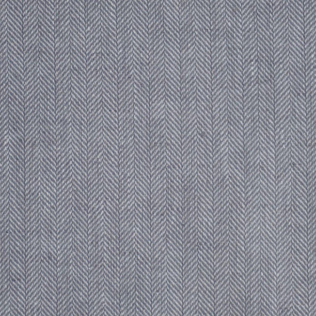 Fischgrat Leinen-Baumwolle-Mix pastell hellgrau